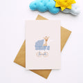 Giraffe Stroll Along Card