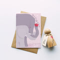 Elephant Apple of My Eyes Card