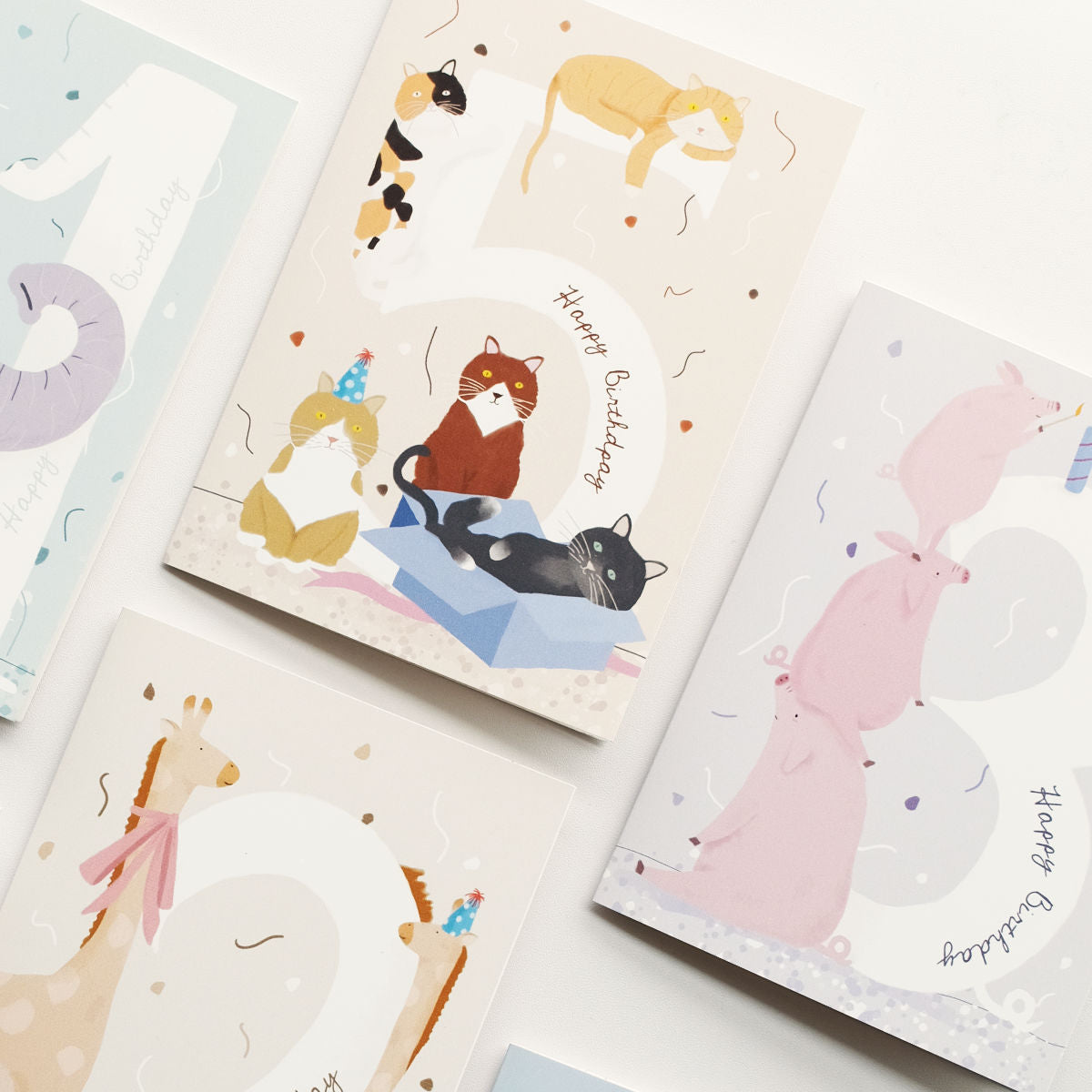 Cat | 5th Birthday Card
