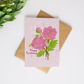 Peony Birthday Card