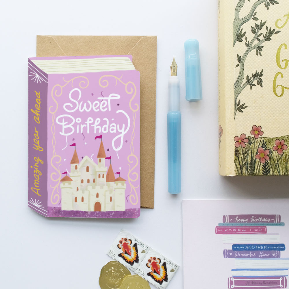 Book Title Card | Sweet Birthday